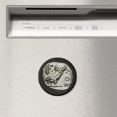 Attica Tetradrachm Owlthena Magneet (Insitu (Vaatwasser))