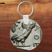 Attica Tetradrachm Owlthena Sleutelhanger (Voorkant)