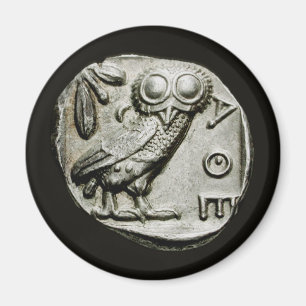 Attica Tetradrachme Owlthena Magneet