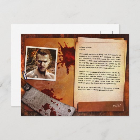 Atticus Briefkaart (Voorkant / Achterkant)