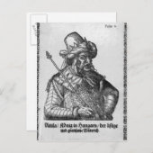 Attila de Hun Briefkaart (Voorkant / Achterkant)