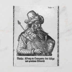 Attila de Hun Briefkaart