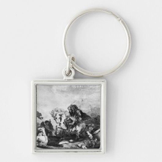 Attila de Hun en zijn hordes Sleutelhanger (Voorkant)