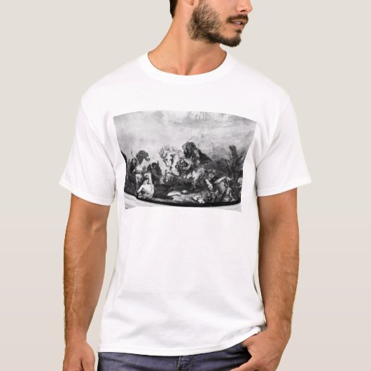 Attila de Hun en zijn hordes T-shirt (Voorkant)