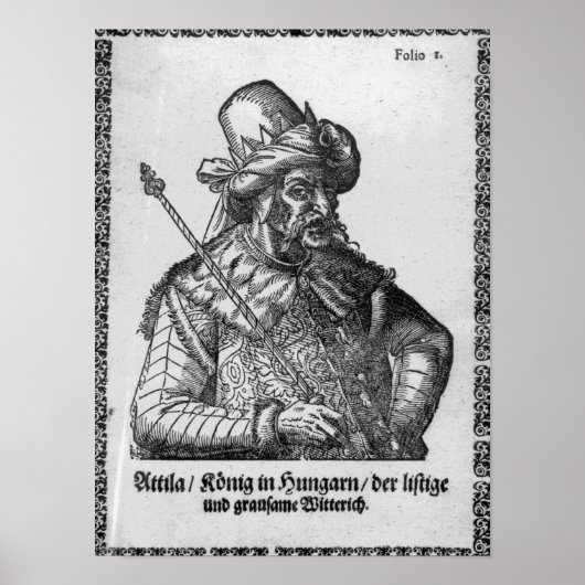 Attila de Hun Poster (Voorkant)