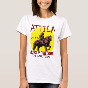 Attila 'Huns in the Sun'-rondleiding (Dames Light  T-shirt