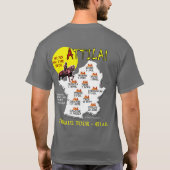 Attila "Huns in the Sun" Tour (Dark van Mannen) T-shirt (Achterkant)