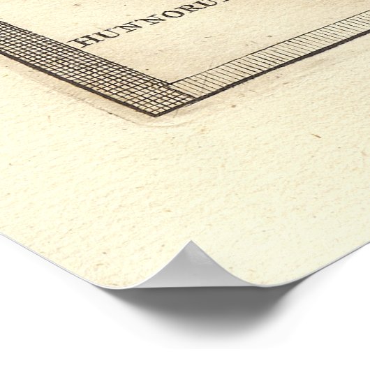 Attila The Hun, Scourge of God, van Antiek print (Hoek)