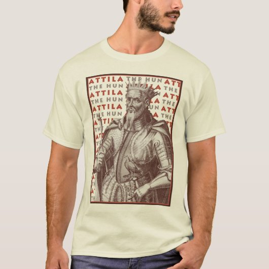 Attila The Hun - Scourge of the Roman Empire T-shirt (Voorkant)