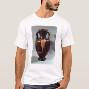 Attische amphora met rode cijfers t-shirt