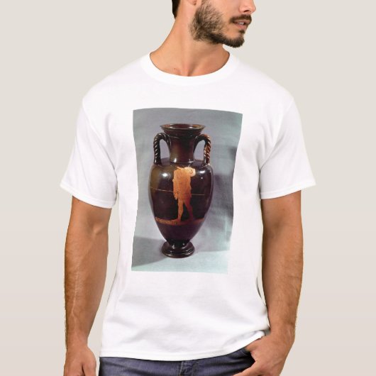 Attische amphora met rode cijfers t-shirt (Voorkant)