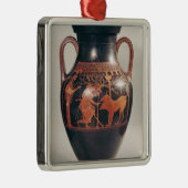 Attische rode buikamphora metalen ornament (Rechts)