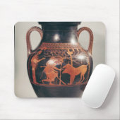 Attische rode buikamphora muismat (Met muis)