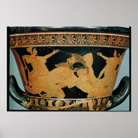 Attische rode calyx-krater 2 poster (Voorkant)