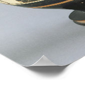 Attische zwarte figuur lekythos poster (Hoek)