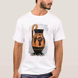 Attische zwarte figuur met afbeelding van Athena C T-shirt