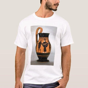 Attische zwarte figuur met afbeelding van Athena C T-shirt