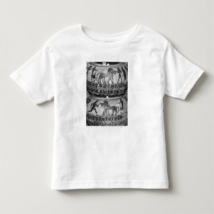 Attische zwarte-figuurdino's kinder shirts