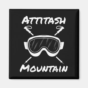 Attitash Mountain Bartlett New Hampshire Skien Ga Magneet