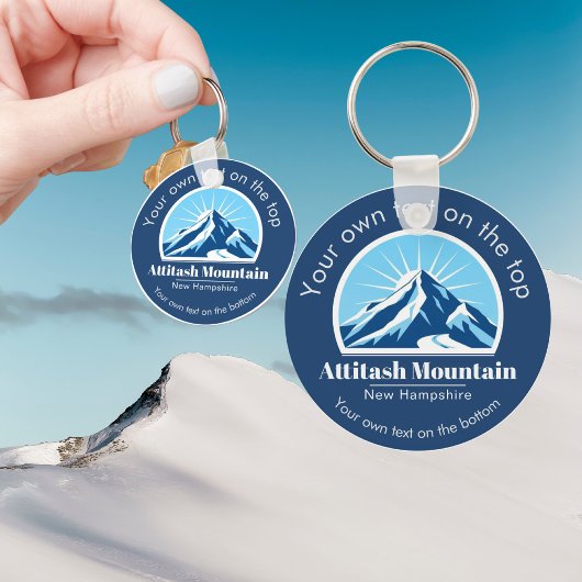 Attitash Mountain New Hampshire ski resort gift  Sleutelhanger