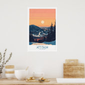 Attitash Poster New Hampshire 1 (Keuken)