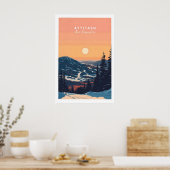 Attitash Print New Hampshire 1 (Keuken)
