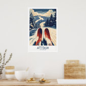 Attitash Ski Poster 1 (Keuken)