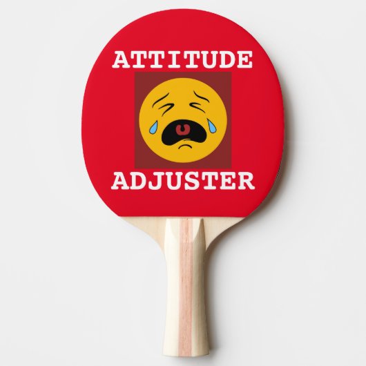 ATTITUDE ADJUSTER GRAPPIGE Ping Pong Paddles Tafeltennisbatje (Voorkant)