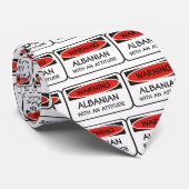 Attitude Albanian Stropdas (Opgerold)