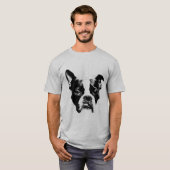 Attitude Boston Terrier Style T-shirt (Voorkant volledig)