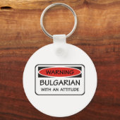 Attitude Bulgaarse Sleutelhanger (Voorkant)