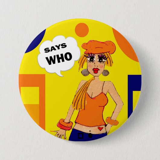 Attitude Button (Voorkant)