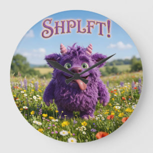 Attitude Fantasy Furry Beestje Grote Klok