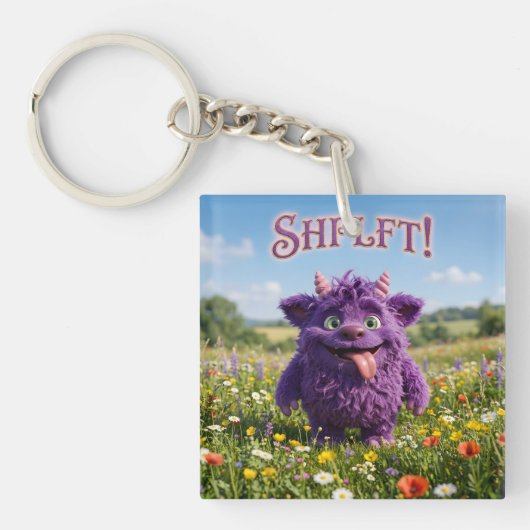Attitude Fantasy Furry Critter Sleutelhanger (voorkant)