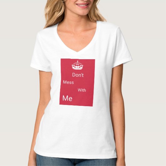 Attitude full Design T-shirt (Voorkant)