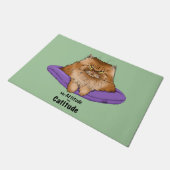 Attitude has Catitude Deurmat (Schuin)