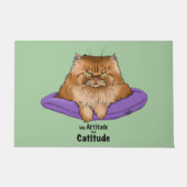 Attitude has Catitude Deurmat (Voorkant)