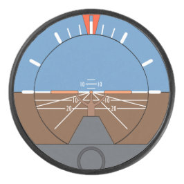 Attitude Indicator Vliegtuig vlieginstrument Hockey Puck
