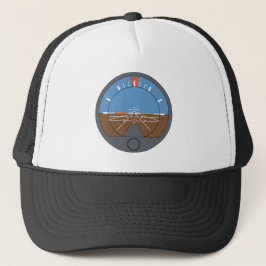Attitude Indicator Vliegtuig vlieginstrument Trucker Pet