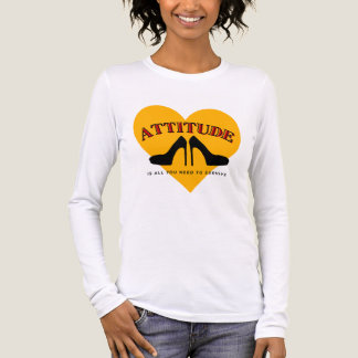 attitude is all you need Tri-Blend shirt