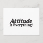 Attitude is alles! briefkaart (Voorkant)