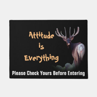 Attitude is Alles Doormat Deurmat
