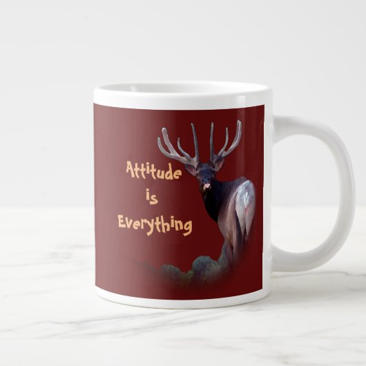 Attitude is alles grote koffiekop (Rechts)