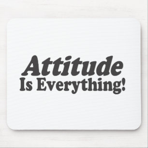 Attitude is alles! muismat