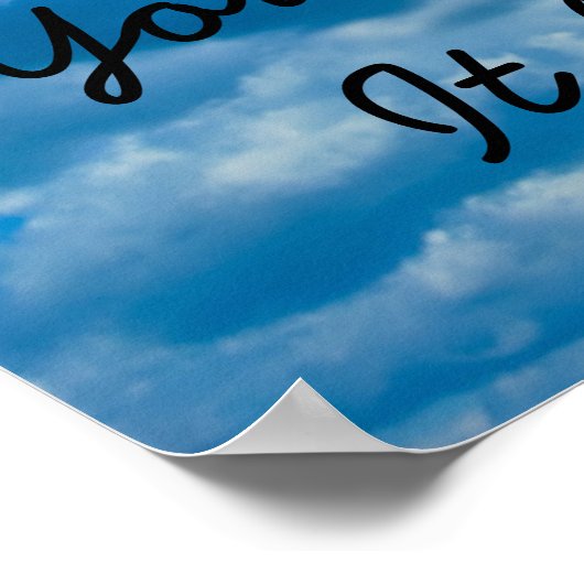 Attitude is alles poster (Hoek)