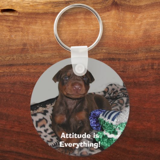 Attitude is alles. sleutelhanger (Voorkant)