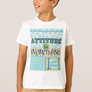 Attitude is alles t-shirt