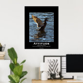 Attitude Mallard Duck Motivatie Posters (Thuiskantoor)