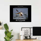 Attitude Mallard Duck Motivatie Posters (Thuiskantoor)