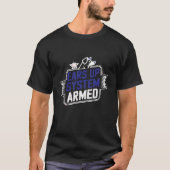 Attitude Mode Tee – Oren Staand Systeem Actief Hon T-shirt (Voorkant)